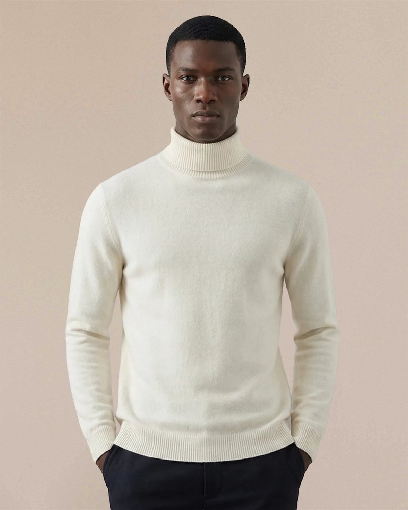 Heavyweight 400g+ Cashmere Turtleneck | VIONIS·XY Premium Inner Mongolia Series