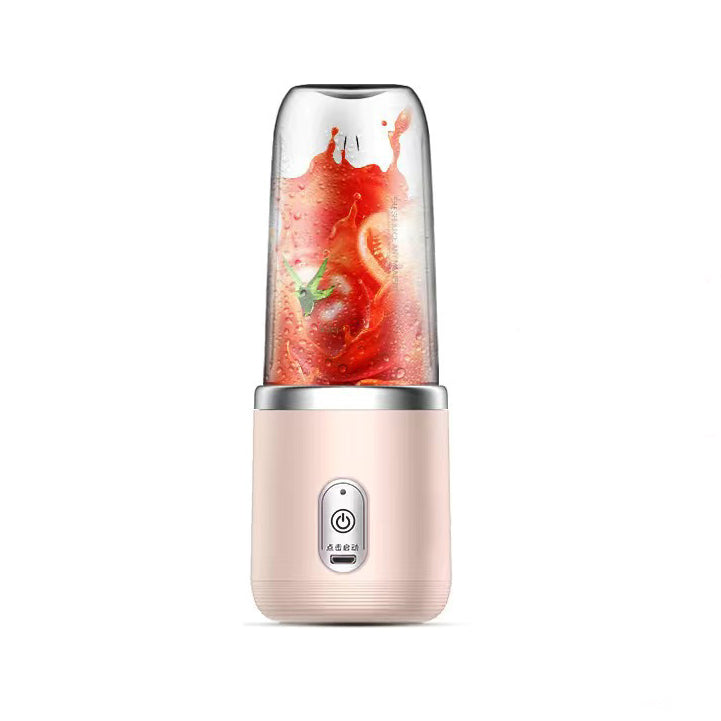 Mini Portable Blender – 6-Blade, High-Speed, USB Rechargeable