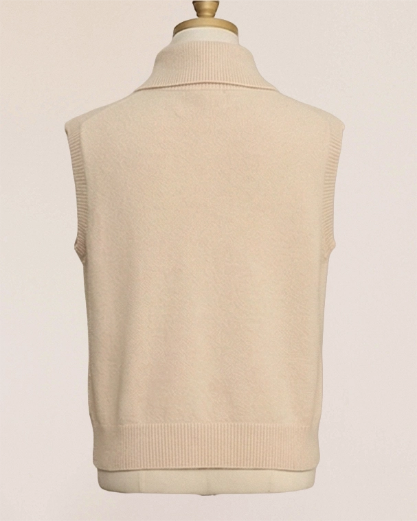 The Cashmere-Merino Vest(210g)